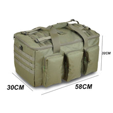 Carregar imagem no visualizador da galeria, 50L Outdoor Military Bag Tactical Backpack Large Capacity Camping Bags Men&#39;s Hiking Travel Mountaineering Army Luggage Bag X132A