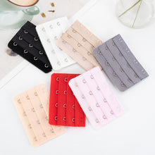Laden Sie das Bild in den Galerie-Viewer, 5pcs Bra Extenders Strap Extension 3 Hooks 2 Rows Women Intimates Lengthened Bra Hook Extenders Womens Accessoires 2/3/4Buckles