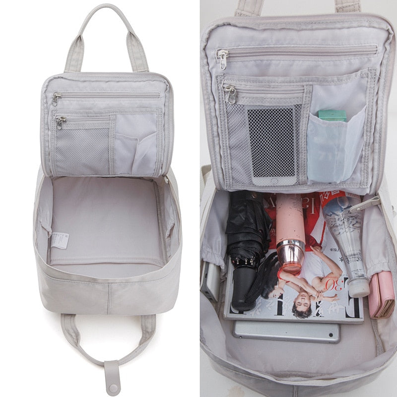 Fashion Women Backpack 14 Inch Laptop Waterproof Rucksack High Quality School Bags for Teen Girls Travel Bagpack Mochilas