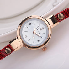 Load image into Gallery viewer, Fashion Women Charm Wrap Around Leather Quartz Wrist Watch Women Rhinestone Watch Female Montre mujer Special Gifts For Women