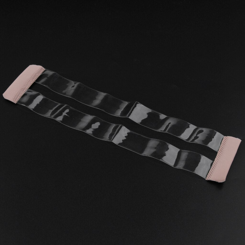 5x Clear Invisible Womens Non Slip Buckle Bra Extender 3 Hook Bra Extension Underwear Straps for Backless Clothing