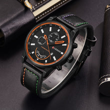 Laden Sie das Bild in den Galerie-Viewer, CURREN Quartz Watch Men Watches Top Brand Luxury Famous Wristwatch Male Clock Wrist Watch Quartz-watch Relogio Masculino
