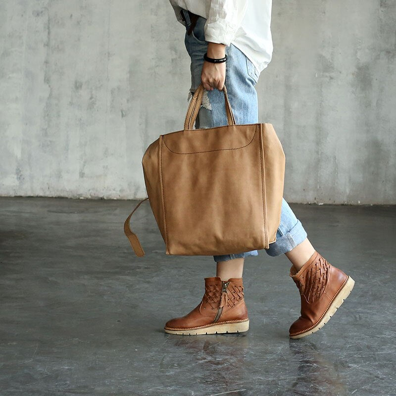 Vendange New fashion vintage handmade casual soft genuine cowleather handbag / messenger bag / shoulder bag2113