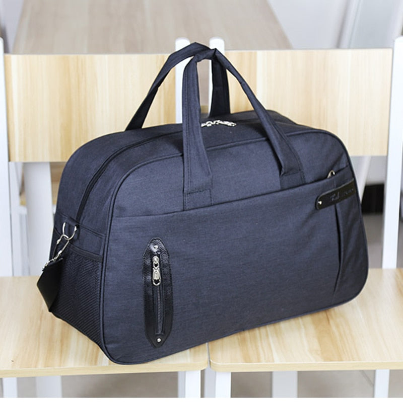 Oxford Waterproof Large Capacity Men Travel Bag Unisex Luggage Travel Handbags Packing Cubes 30%OFF T518