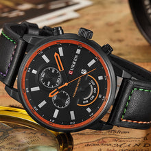 Carregar imagem no visualizador da galeria, CURREN Quartz Watch Men Watches Top Brand Luxury Famous Wristwatch Male Clock Wrist Watch Quartz-watch Relogio Masculino