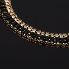Carregar imagem no visualizador da galeria, Fashion Necklace Chain Chunky Statement Necklace &amp; Pendant Wholesale Jewelry Blue Crystal Choker Necklace for Women #N037