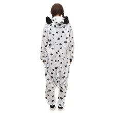 Carregar imagem no visualizador da galeria, HKSNG New Adult Animal Dalmatian Pajamas Cartoon Dog Onesies Costumes Jumpsuits Christmas Gift Kigurumi