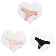 Charger l&#39;image dans la galerie, 3 PCs/batch women&#39;s cotton thongs sexy women&#39;s underwear women&#39;s seamless cotton underwear underwear low waist women&#39;s white tho