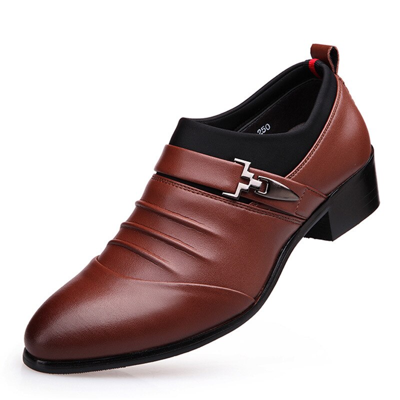 2023 New Men's Real Cowhide Leather Oxford Shoes Comfortable Insole Lacing Business Dress Shoes Man Wedding High Quality Shoes