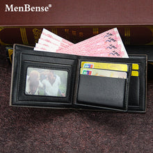 Load image into Gallery viewer, Men&#39;s Wallet Made of Leather Wax Oil Skin Purse for Men Coin Purse Short Male Card Holder Wallets Zipper Around Money Coin Purse